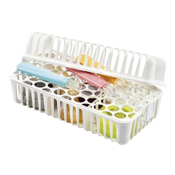 Koszyk do zmywarki Thermobaby; biały