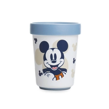 Kubek antyposlizgowy premium Disney Baby Mickey, Stor Thermobaby; niebieski