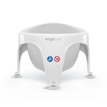 Krzesełko do kąpieli Angelcare; szare