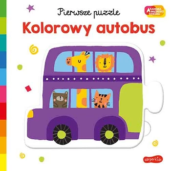 Akademia mądrego dziecka. Pierwsze puzzle; Kolorowy autobus