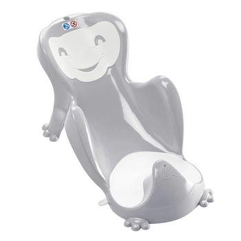 Leżaczek do kąpieli Babycoon Thermobaby; szary
