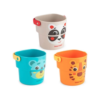 Zabawki, kubeczki do kąpieli Hello Little, Canpol