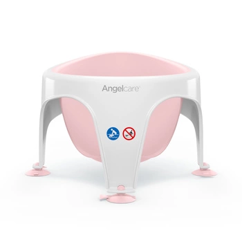 Krzesełko do kąpieli Angelcare; różowe