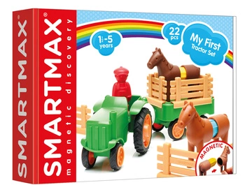 Smart max klocki magnetyczne Iuvi Games; My First Tractor