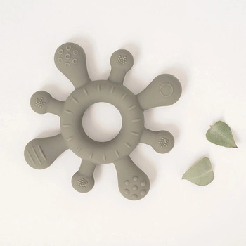 Gryzaczek silikonowy, Olmitos; zielony