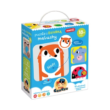 Puzzle z dziurką 18m+ CzuCzu; Maluchy