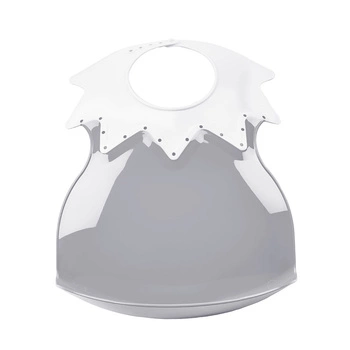 Śliniak z kieszonką Arlequin Thermobaby; szary