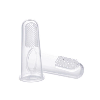 Szczoteczka na palec silikonowa Thermobaby; 2 szt.