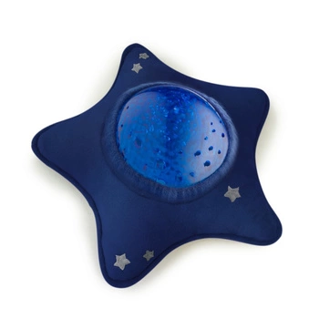 Projektor Oceanu Calm Ocean pluszowa gwiazda, Pabobo Angelcare; niebieski