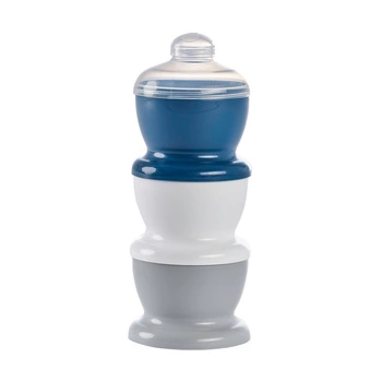 Pojemnik na mleko w proszku Thermobaby; szary