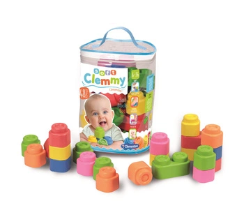 Miękkie klocki Clemmy Baby 48szt Clementoni