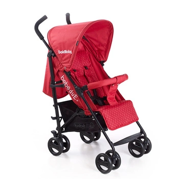 Wózek spacerowy Goldbaby Diamonds Bebedue; czerwony