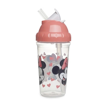 Kubek ze słomką 295 ml Disney Baby Minnie, Stor Thermobaby; różowy