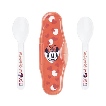 Łyżeczki z etui Disney Minnie Collector, Stor; różowe