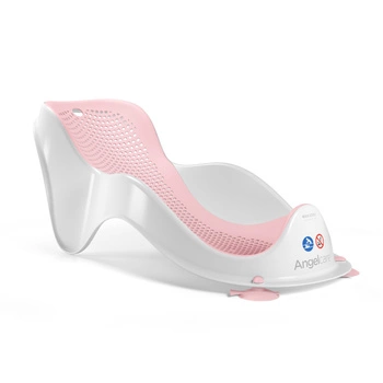 Leżaczek do kąpieli Fit Angelcare; różowy