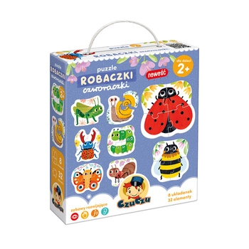 Puzzle Robaczki czworaczki 2+ CzuCzu