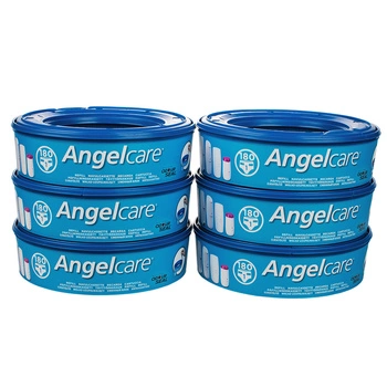 Wkłady do kosz na pieluchy Angelcare; zestaw 6 szt.