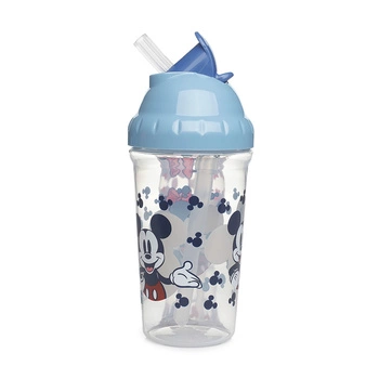Kubek ze słomką 295 ml Disney Baby Mickey, Stor Thermobaby; niebieski