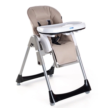 Krzesełko do karmienia Best Bebedue; ekoskóra; beżowe